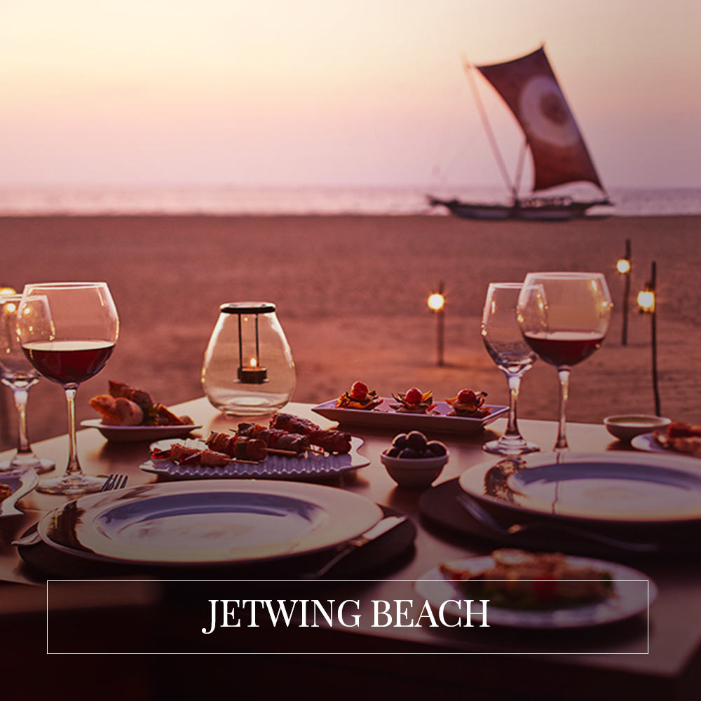 Jetwing Beach – Dinner at ‘The Sands’ Restaurant for Two