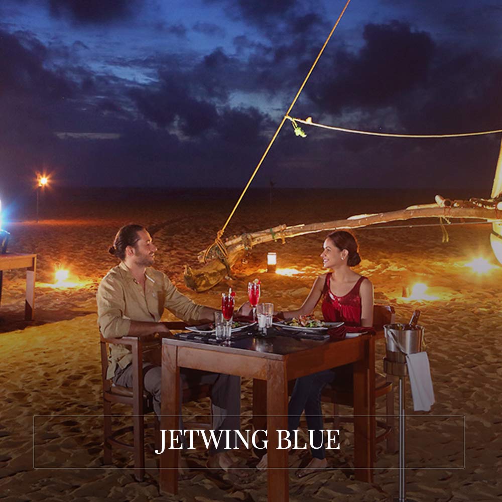 Jetwing Blue – Candle light Dinner on the Beach